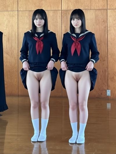 shows pussy